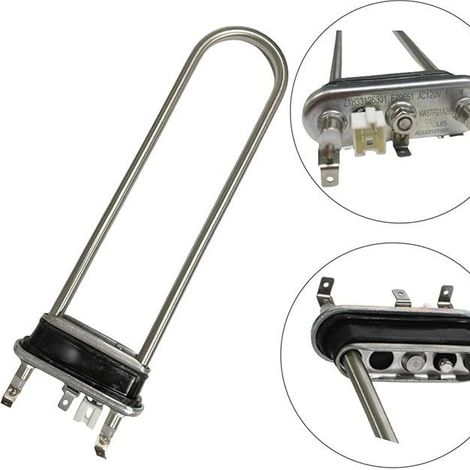 Heating element for AEG washing machine 33121501, compatible with LG Kenmore WM3770