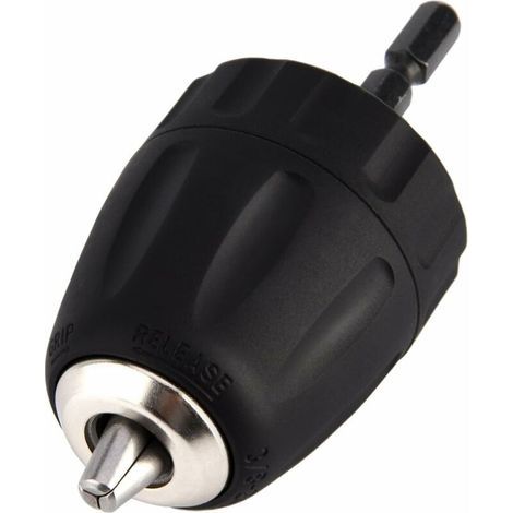 0,8–10 mm 3/8"-24UNF Schnellspannbohrfutter mit 1/4"-Sechskantaufnahme Bohrzubehör (1/5)