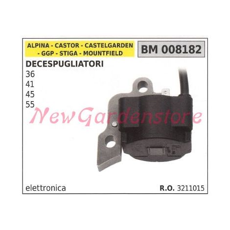 Bobina accensione GGP per decespugliatori 36 41 45 55  008182