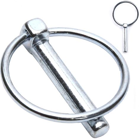 Goupille clips anneau sécurité Ø 8 x 45 mm (1/3)