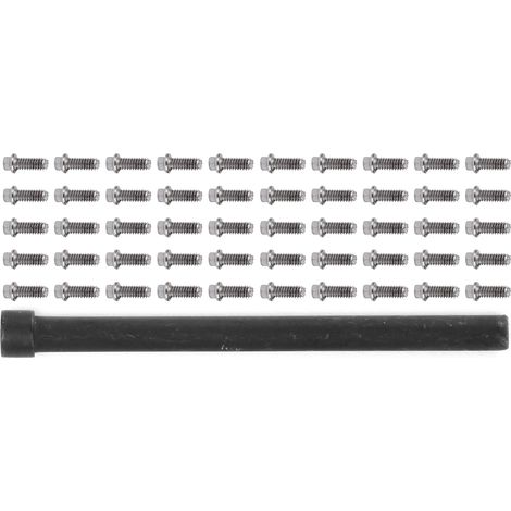 50 vis de moyeu de jantes de voiture RC, vis en acier inoxydable pour crawler RC 1/10 CarM2