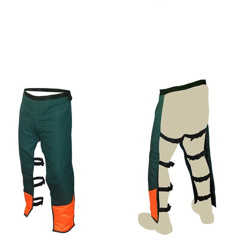 PATTONES - Zahon anticorte para motosierra hom. Clase 2 Talla XL
