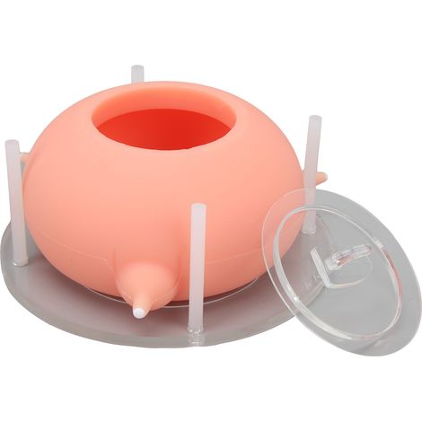 Gamelle d'alimentation en silicone bionique pour chiots, tétine, biberons pour chiots, station d'alimentation pour chiots (1/5)