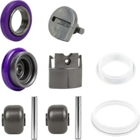 Roller Roues and Axles Roller Balancing Ring Insert Lot pour V7 V8 V10 V11 Soft Roller Head Aspirateur Repair A (1/5)