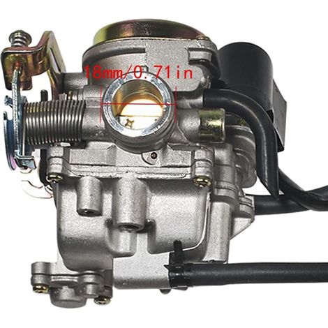 Carburateur 50 CC 4 temps GY6 haute performance 139QMB carburateur pour scooter 49 cc 50 cc cyclomoteur PD18J Carb, carburateur 50 cc + collecteur d'admission