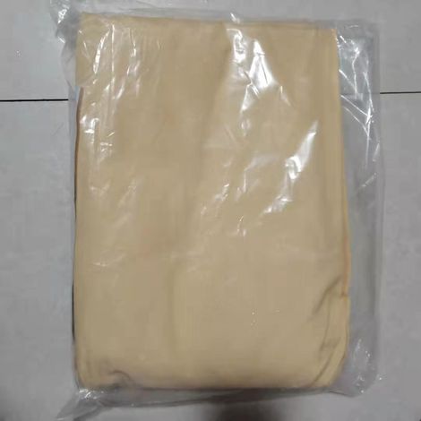 Pare-vent de balcon beige 120x500 cm en tissu Oxford imperméable, brise-vue extérieur robuste, protection contre le vent et les regards, idéal pour terrasse et jardin, résistant aux UV. (1/4)