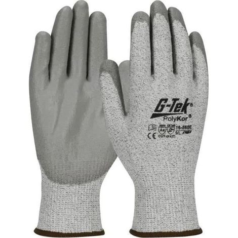 Pip-France-SAS G-Tek POLYKOR guantes anti-corte gris T7