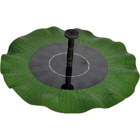 Pompe Solaire Flottante - Fontaine Pour Bassin Etang Jardin - Pour Bains D Oiseaux - 1 Unite (1/5)