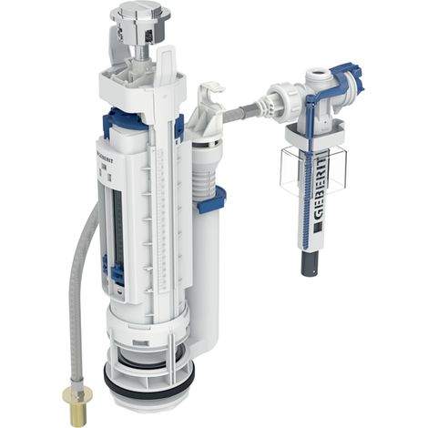 Meccanismo di scarico Geberit tipo 290-383 doppio flusso silenzioso