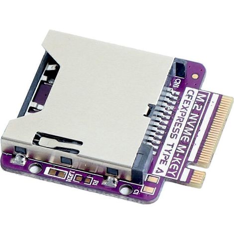 CFExpress Typ-A Speicherkarte auf M2 NVME M Key Adapterkarte