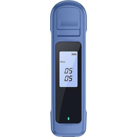 Testeur d'haleine numérique Dispositif de détection d'haleine sans contact Usb, bleu (1/2)