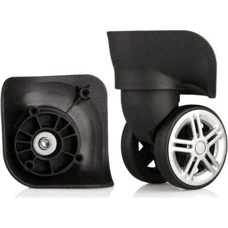 Swivel Casters for Suitcase Pair of Mute Double Row Wheels Replacement A19 (1/4)