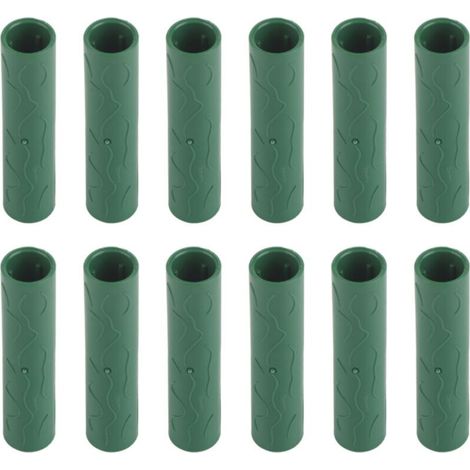 12PCS Tuyau de connexion pour tuteur de jardin Vignes, plantes grimpantes, tuteurs de soutien Connecteurs 11mm de diamètre intérieur (1/5)
