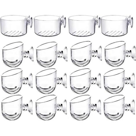 Set mit 16 Acryl-Wasserpflanzentöpfen (1/5)