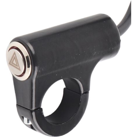 22-mm-Motorradlenkerschalter mit Druckknopf für Scheinwerfer, Bremslicht und Nebelscheinwerfer (Ein/Aus), Modell A, Version, Blu-ray (1/5)