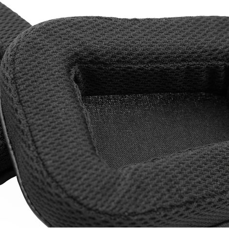 vhbw Almohadillas oídos de repuesto compatible con Logitech G933, G633 auriculares, cascos - negro (1/2)