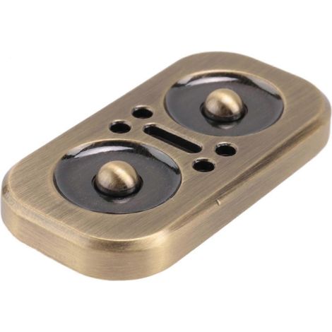 Rotierende Anti-Stress-Eule, EDC-Anhänger für Erwachsene, Metall, Antikbronze (1/5)