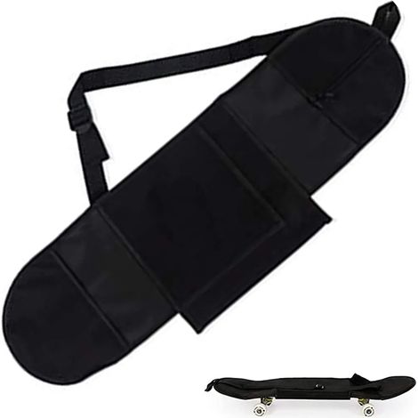 Sac de rangement pour skateboard sac longboard imperméable sac à bandoulière pour skateboard sac à dos léger sac longboard pour max 30 pouces (1/5)