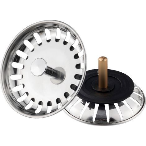 Panier-filtre pour évier de cuisine 80 mm (1/5)