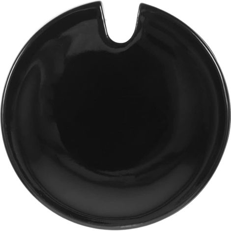 Couvercle de tasse en céramique avec support en bambou, diamètre 7,2 cm, anti-poussière, pour usage quotidien, pièce unique (1/5)