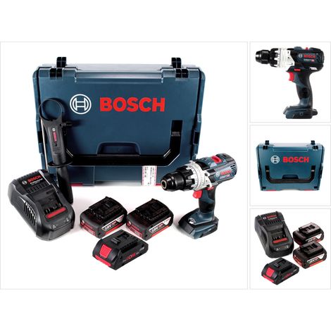 Trapano a percussione a batteria Bosch GSB 18V-85 C 18V 85Nm 1/2" brushless + 2x batteria ricaricabile 5.0Ah + 1x batteria ricaricabile ProCore 4.0Ah + caricatore + L-Boxx (1/5)