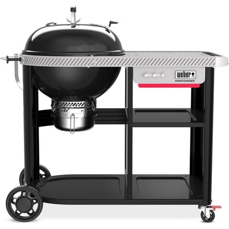 Weber – Barbecue charbon Performer Premium Ø 57 cm – Grille GBS en acier chromé – Couvercle émaillé résistant – 1501966 (1/5)