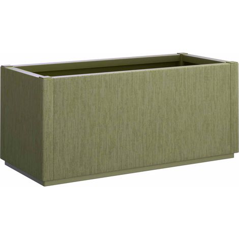 Maison Exclusive - Scatola per Fiori da Giardino Verde 80 x 36 x 35 cm PP (1/5)