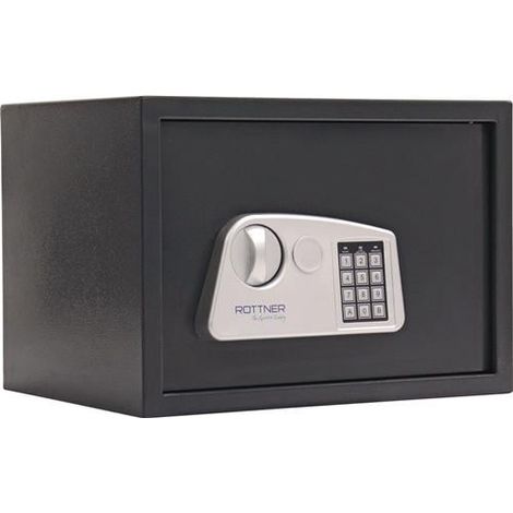 Caja fuerte de muebles Júpiter 4 300x430x320mm cerradura electrónica Fbd.12kg ROTTNER (1/2)