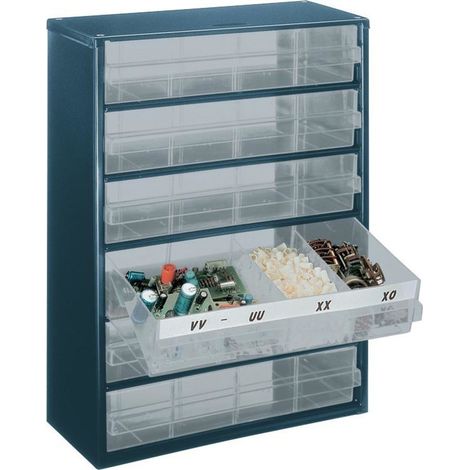 Magasin a tiroir 6 tiroirs Typ 150-03 bleu (1/2)