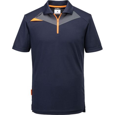 Polo DX4 de Manga Corta - Confort y Estilo para Ti / Marino oscuro / S