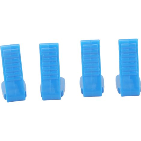 4 pièces Système de positionnement pour film radiographique intra-oral, porte-film dentaire résistant à la chaleur pour dents antérieures, bleu (1/5)