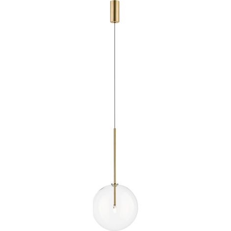 Lampada a sospensione moderna oro sfera vetro G4 MILAN Zuma (1/2)