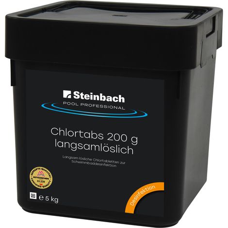 Steinbach Pool Professional Chlortabs 200 g organisch 5 kg (1/3)