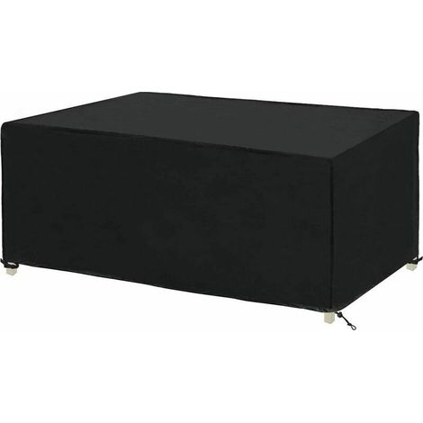 Housse Table Jardin Rectangulaire Housse de Protection Imperméable pour Meubles de Jardin Housse de Protection pour Salon de Jardin Bache de Protection étanche Tissu Oxford (180x 120 x 70cm).. (1/5)