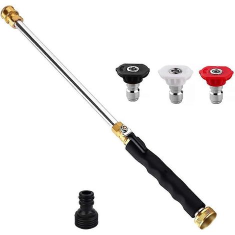Buse à jet haute pression, embout de tuyau haute pression, outils pour nettoyeur haute pression --- (1/5)