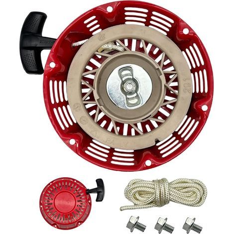 Lanceur GX270 GX240 Démarrage par traction Démarreur de train de rembobinage avec cordon de traction pour Honda et Clones GX240 8hp 9hp 301cc 28400-ZE2-W01ZA 28400-ZE2-W01ZB 28400-ZE2-W01ZN (1/5)