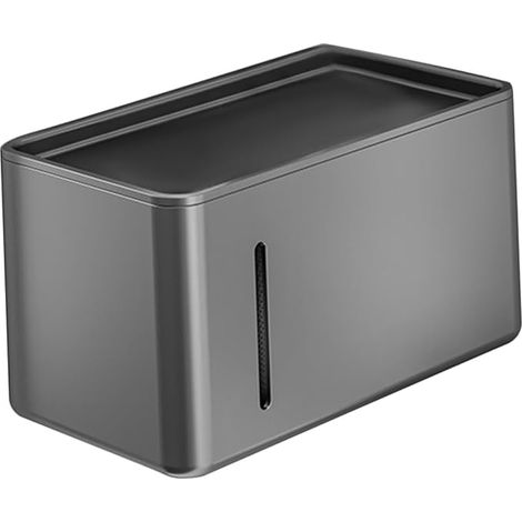 Caja de pañuelos de papel para baño, montada en la pared, utilizada para almacenar papel higiénico y ahorrar espacio. (1/4)