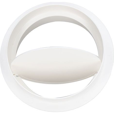 Régulateur de tirage 6 pouces, bloqueur de courant d'air unidirectionnel en ABS, connecteur de conduit, accessoire de ventilation (1/5)
