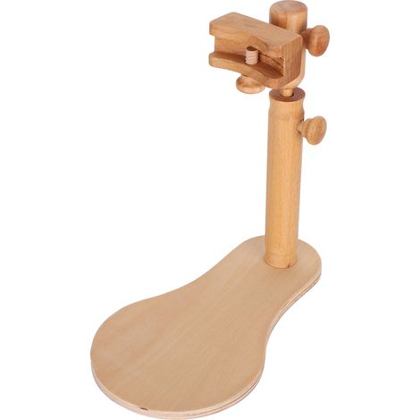 Support en bois pour cerceau de broderie, support à cadre DIY, accessoire artisanal pour amateurs de point de croix (1/5)