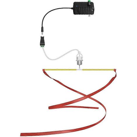AC100-240V Hängeventilator mit einstellbarer Windgeschwindigkeit für Küche, Markt, Geschäft - 1 Kopf