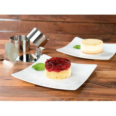 12 emporte-pièces ronds Ø 8 cm avec poussoirs et supports (1/4)