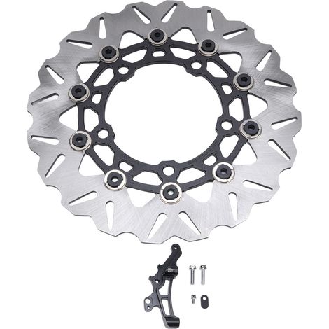 Disque de frein avant de moto, Rotor de 300mm de diamètre, remplacement en acier inoxydable CNC pour ADV350 2017 – 2025 noir. (1/5)