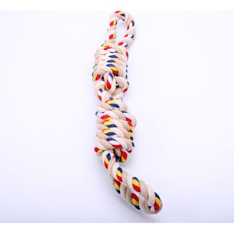 Spielzeugkordel aus Baumwolle für Hunde, gut für die psychische Gesundheit (1/4)
