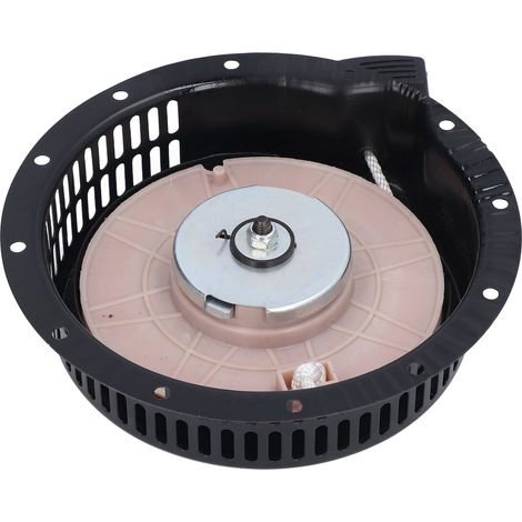 Démarreur à tirer fer noir génératrice moteur essence 186F avec rappel automatique accessoire 213mm 1 pièce (1/5)