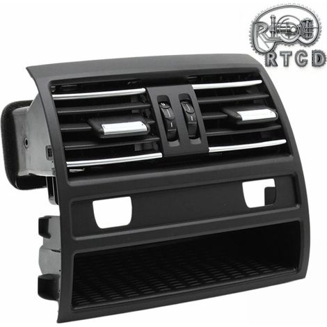 Ensemble de grille d'aération arrière de climatisation 64229158312 avec traitement électrolytique, compatible avec BMW Série 5 F10 F18 (1/5)
