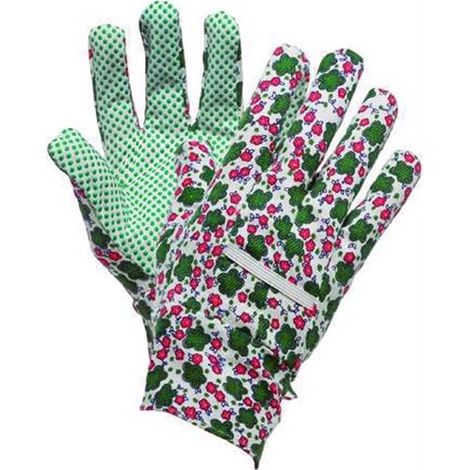 Guanti Garden in Tela Perlinata Donna Ce-1  conf. 12 paia