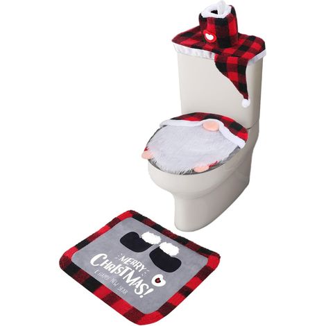 Toiletten Set wunderschön gestaltet mit einem farbenfrohen