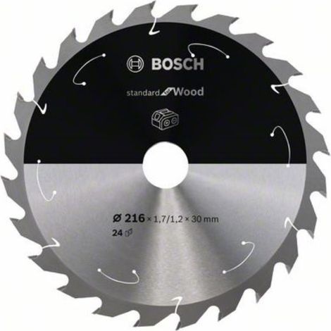 Lama circolare senza filo PRO Wood, 216 x 1,7 x 30 mm, T24 (1/2)