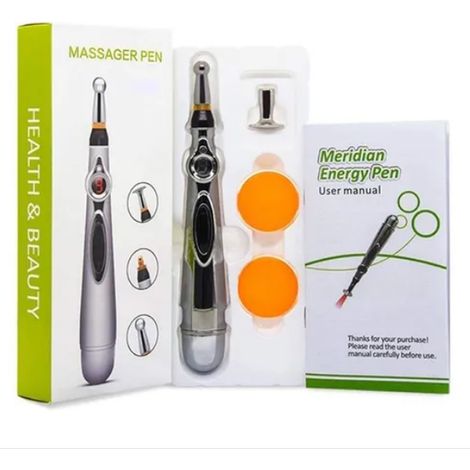 Stylo D'acupuncture Électronique - 3,7 V - Fréquence Impulsionnelle 0,01 à 300 Hz - Pour Soulagement Douleur et Stimulation des Méridiens - 1 Pièce (1/5)