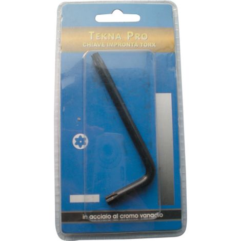 1BLISTER CHIAVE IMPRONTA TORX T27 TEKNA PRO BLISTER (1/2)